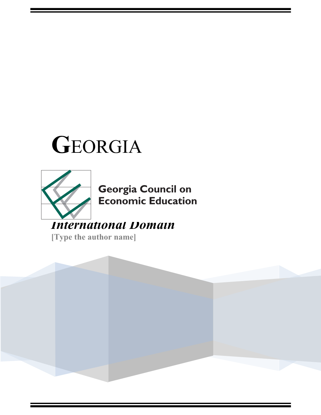 Georgia Performance Standards