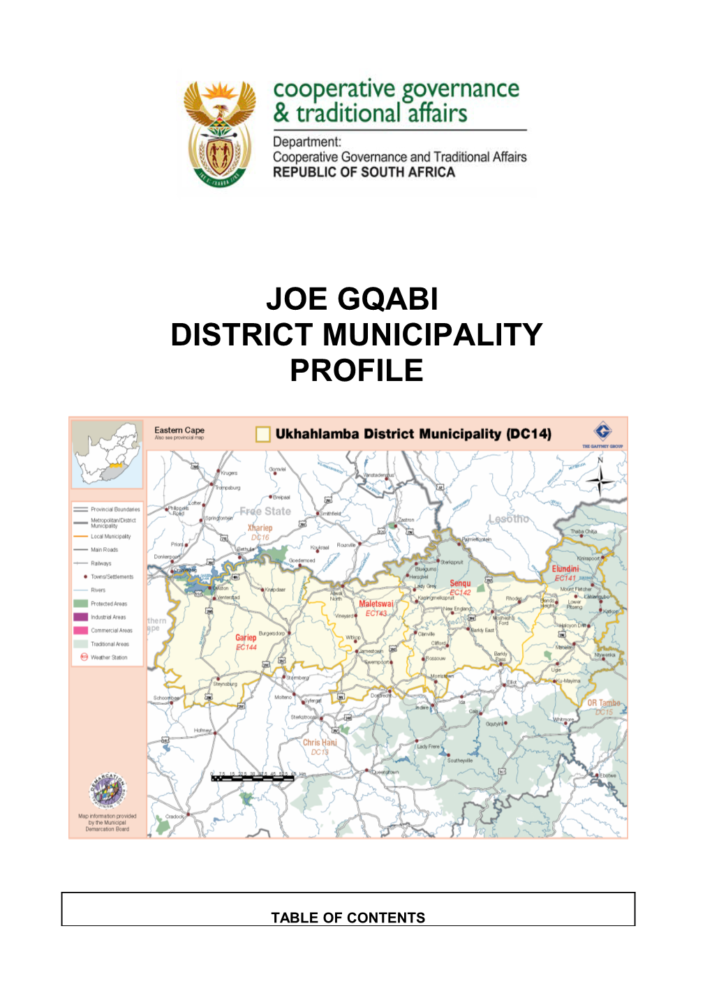 District Municipality