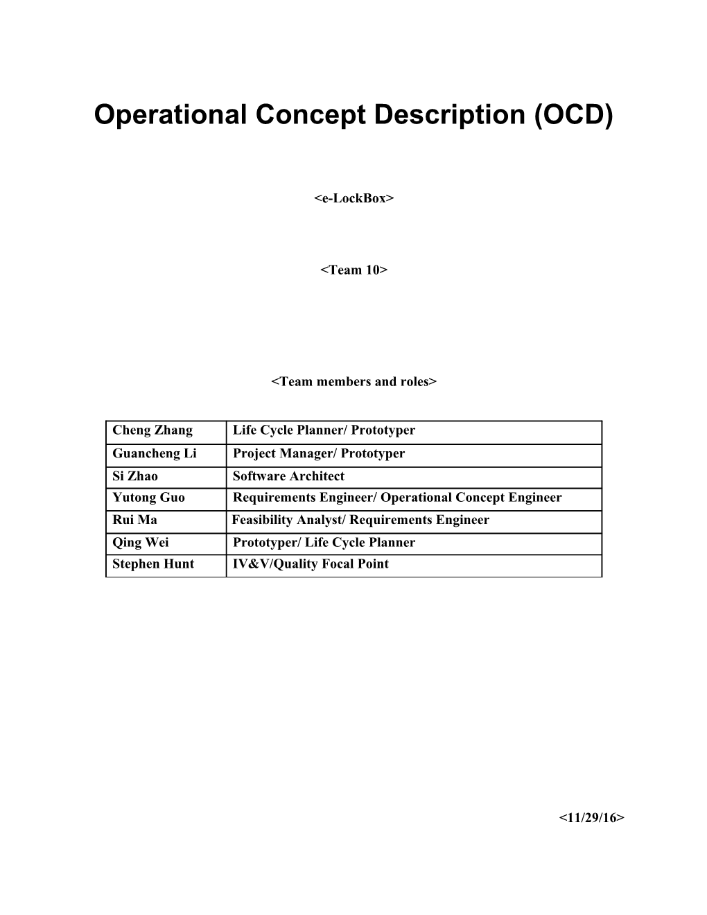 Operational Concept Description (OCD) s4