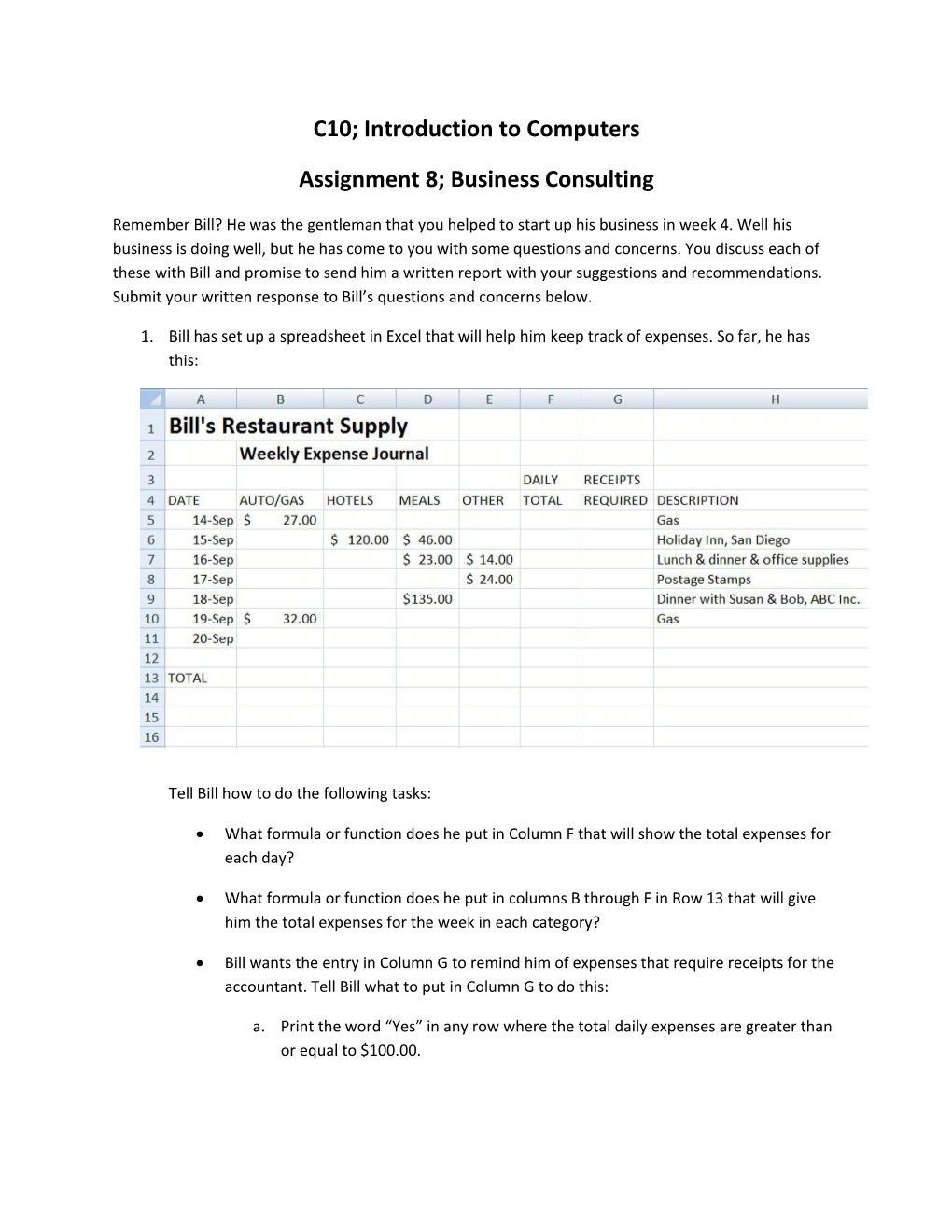 C10; Introduction to Computers