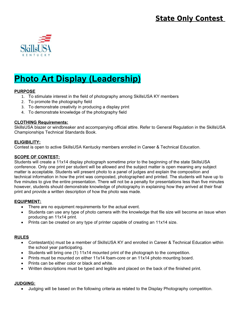 Photo Art Display (Leadership)