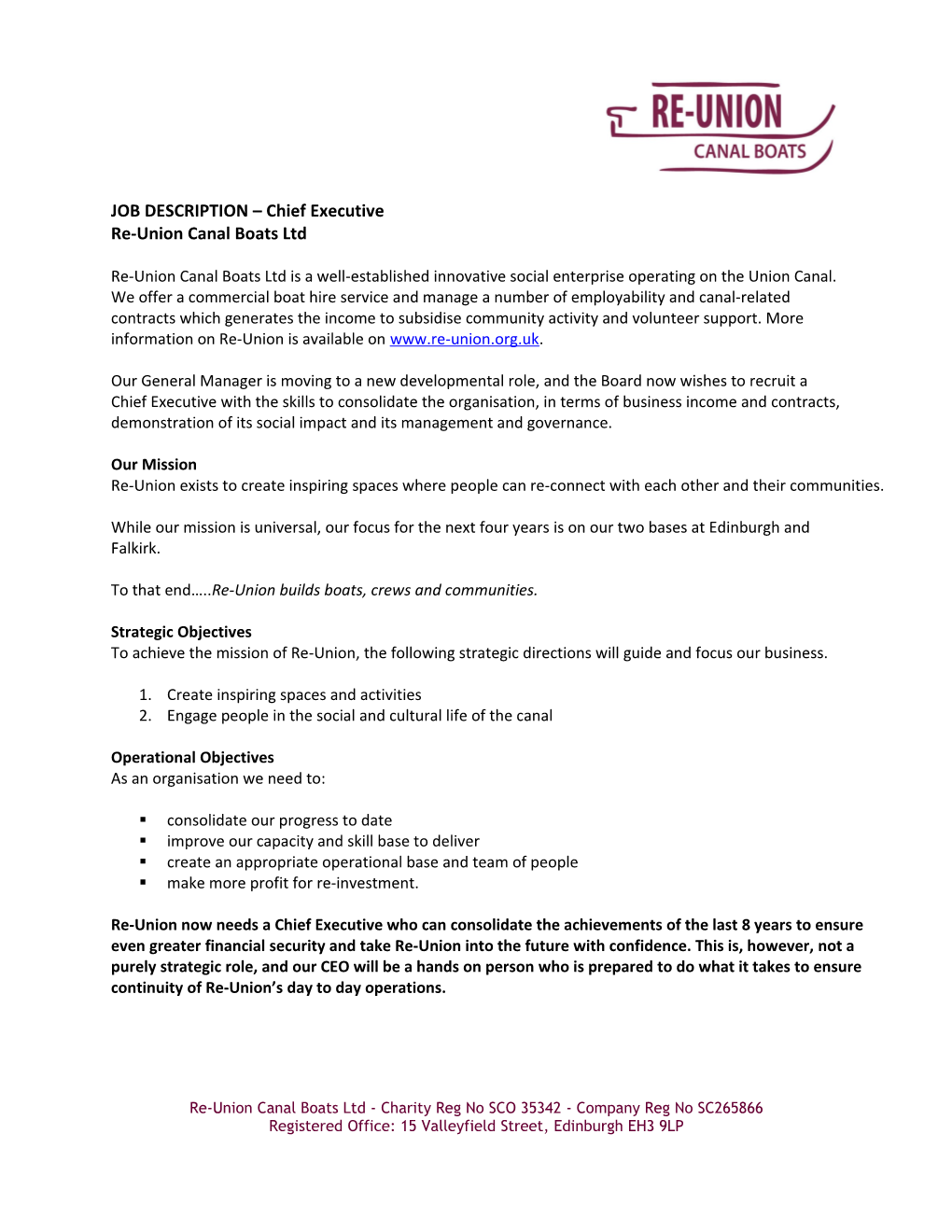 John Muir Trust Activities Programme Manager