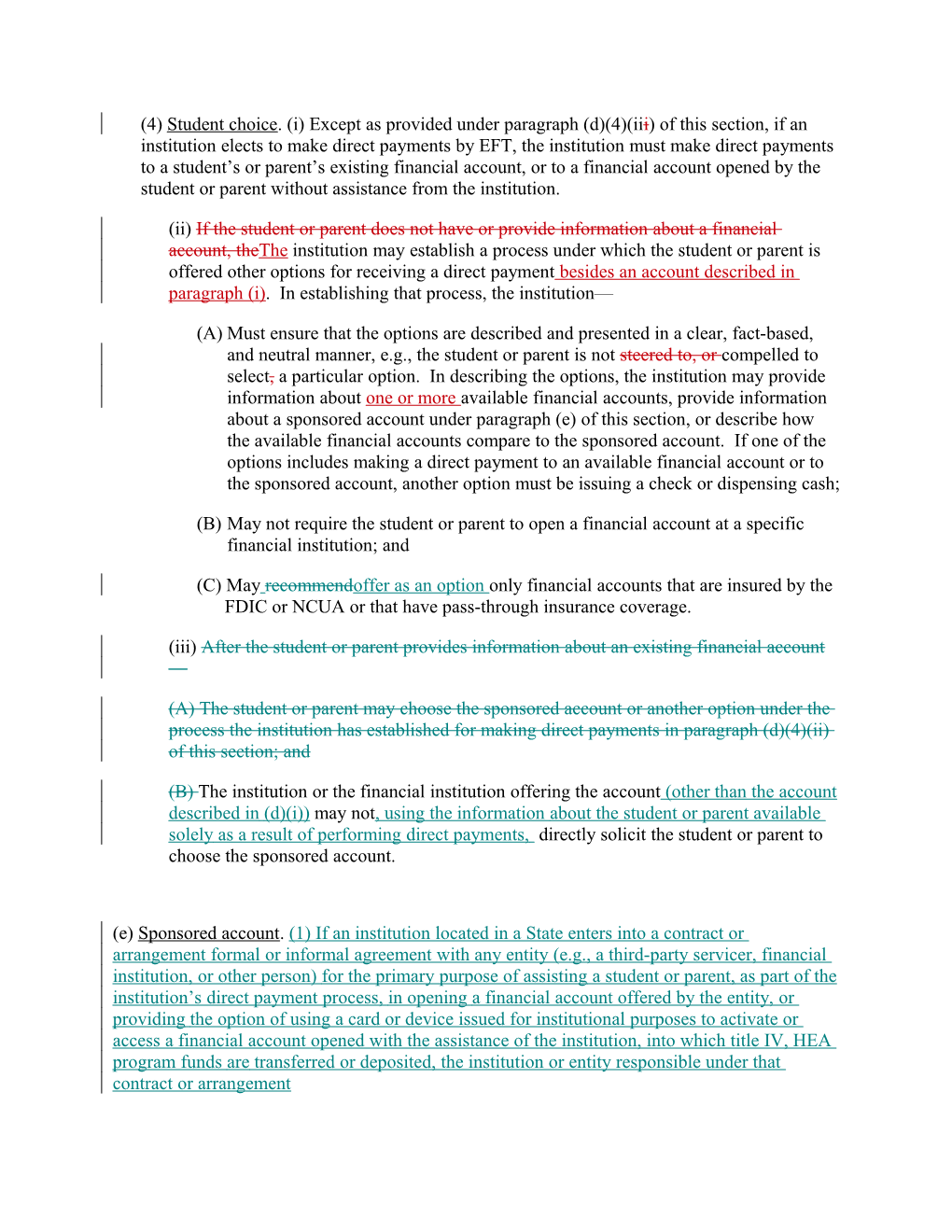 Rulemaking for Higher Education 2012-2014: PII Session 3 - Cash Management Recommendations