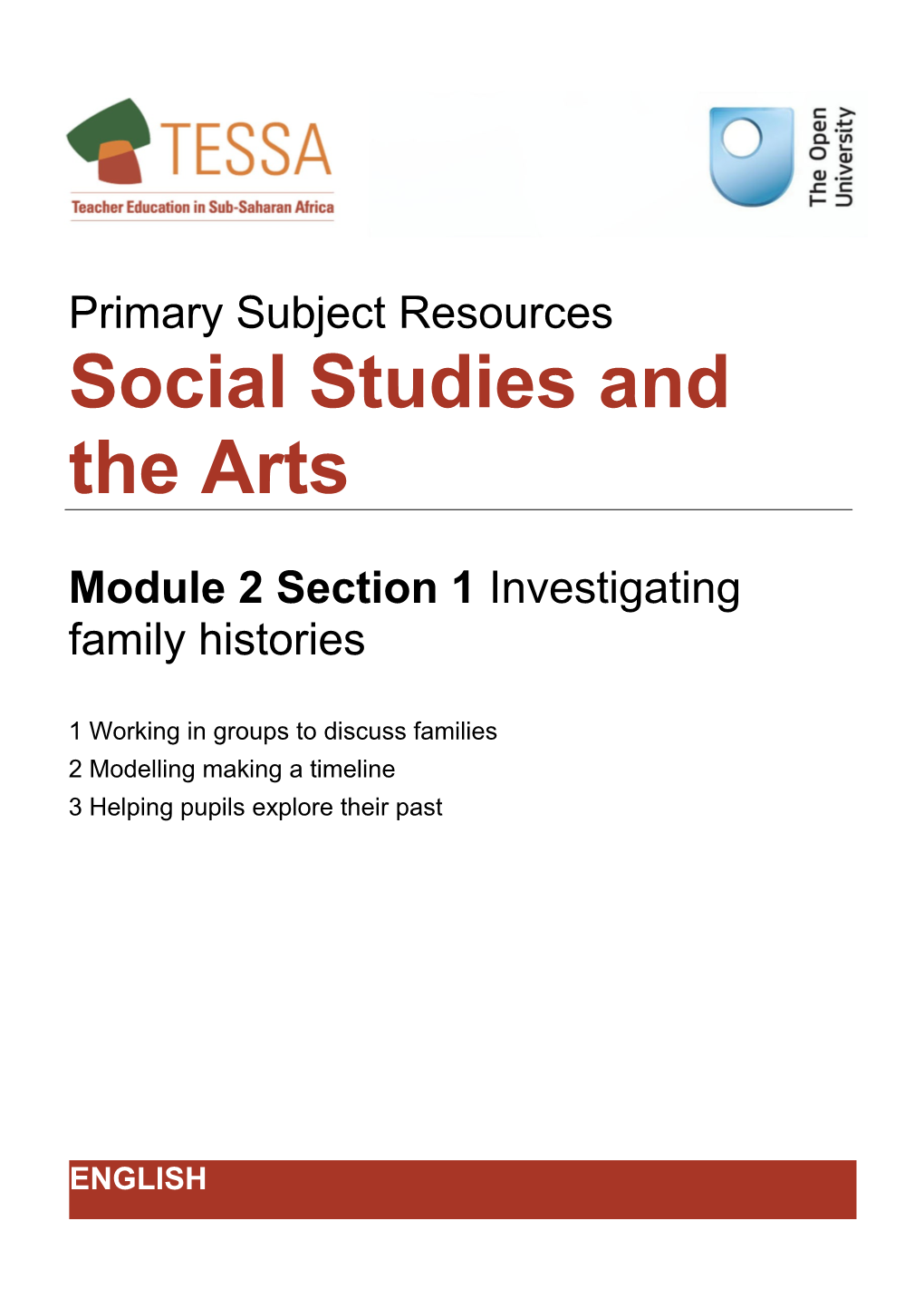 Section 1 : Investigating Family Histories