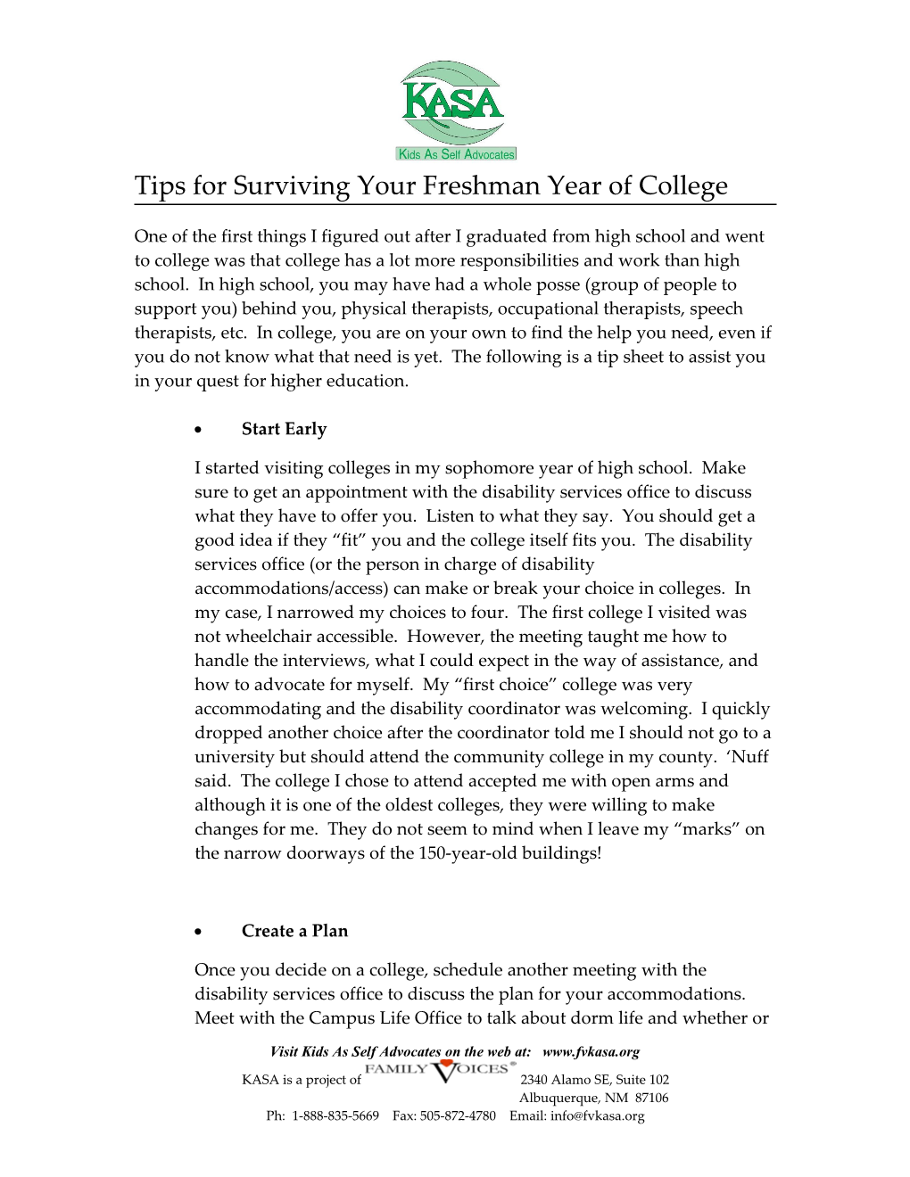 Tips for Surviving Your Freshman Year of College