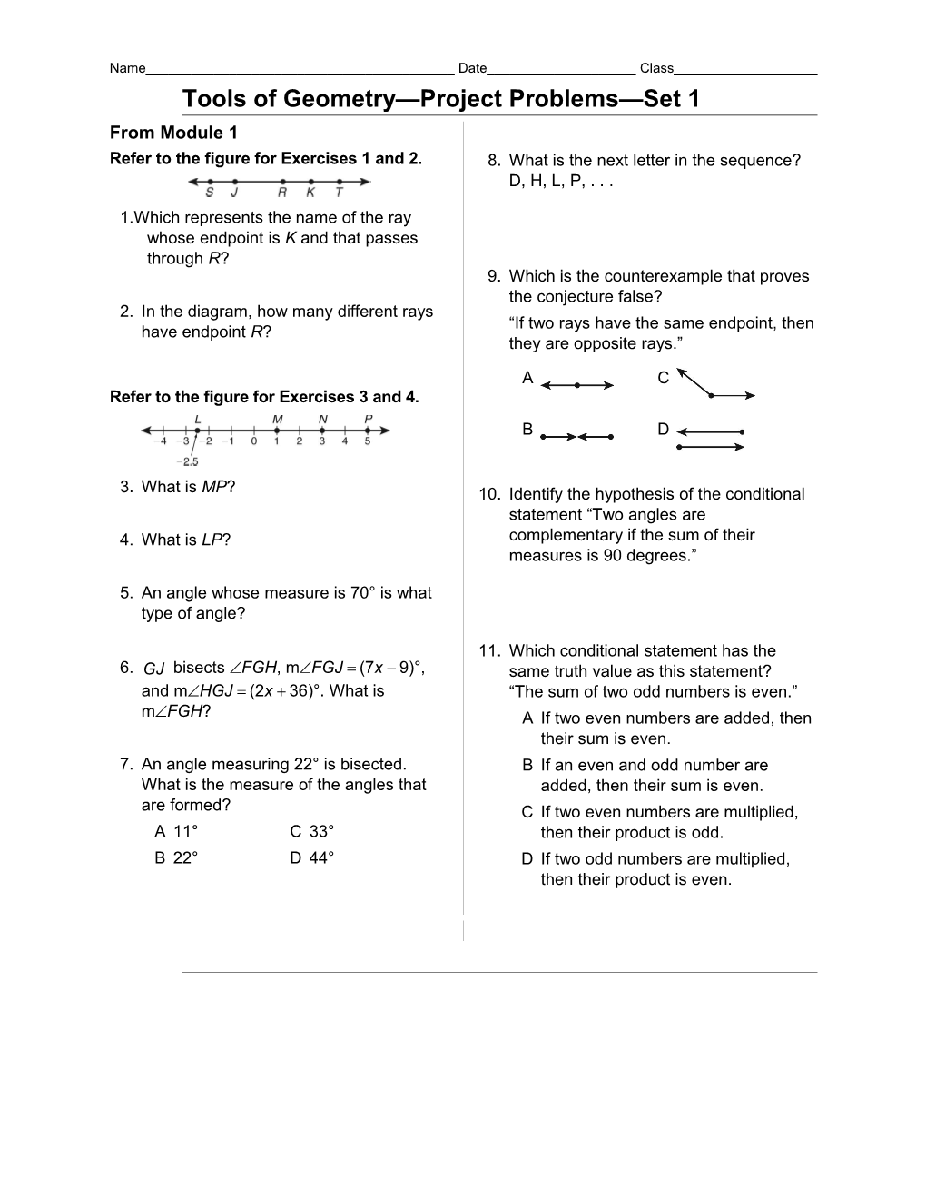 Foundations for Geometry