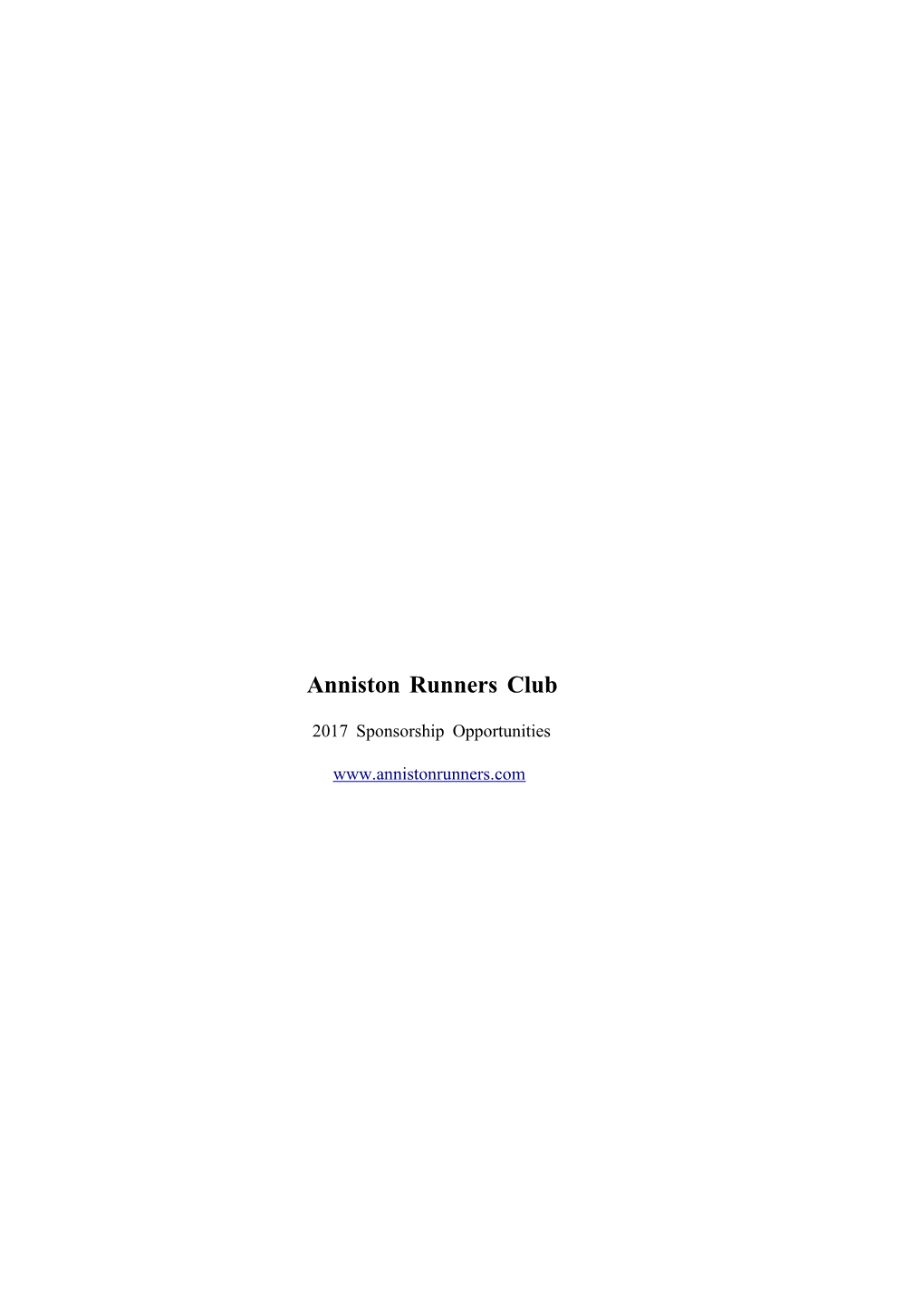 Anniston Runners Club