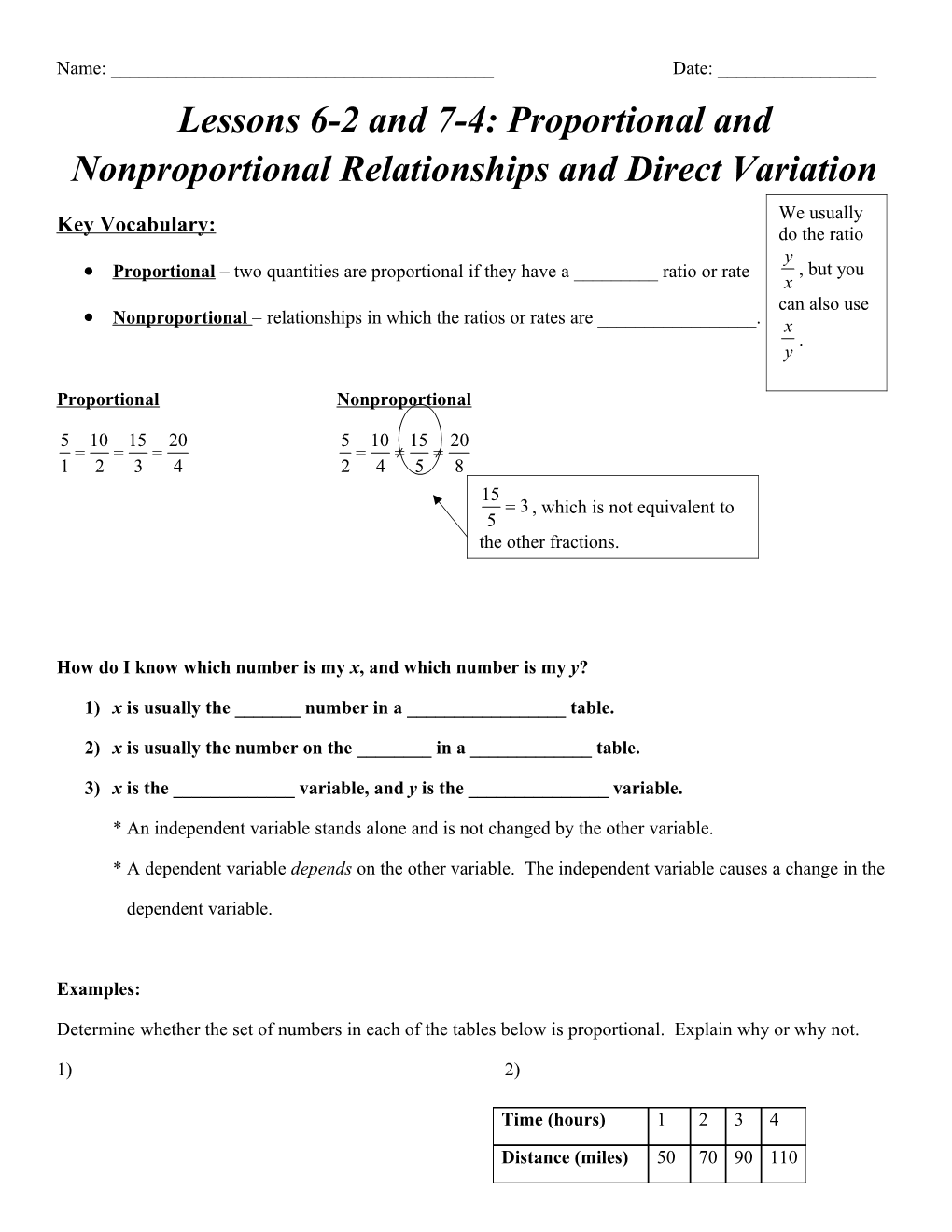 How Do I Know Which Number Is My X, and Which Number Is My Y?