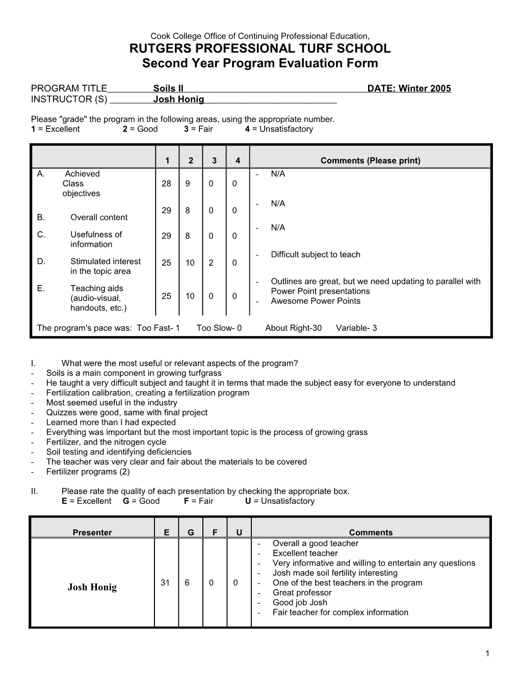 Cook College Office of Continuing Professional Education