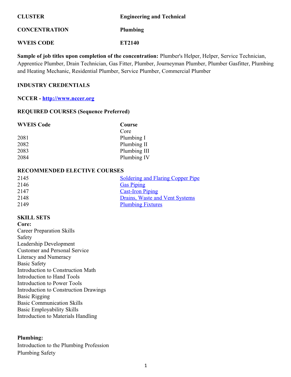 CLUSTER Engineering and Technical s1