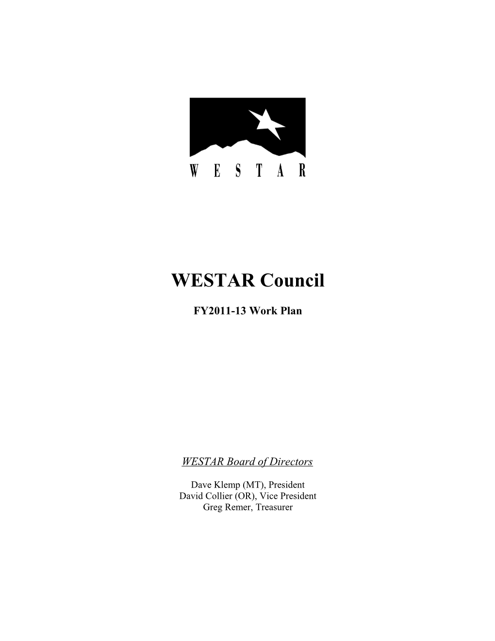 WESTAR Council