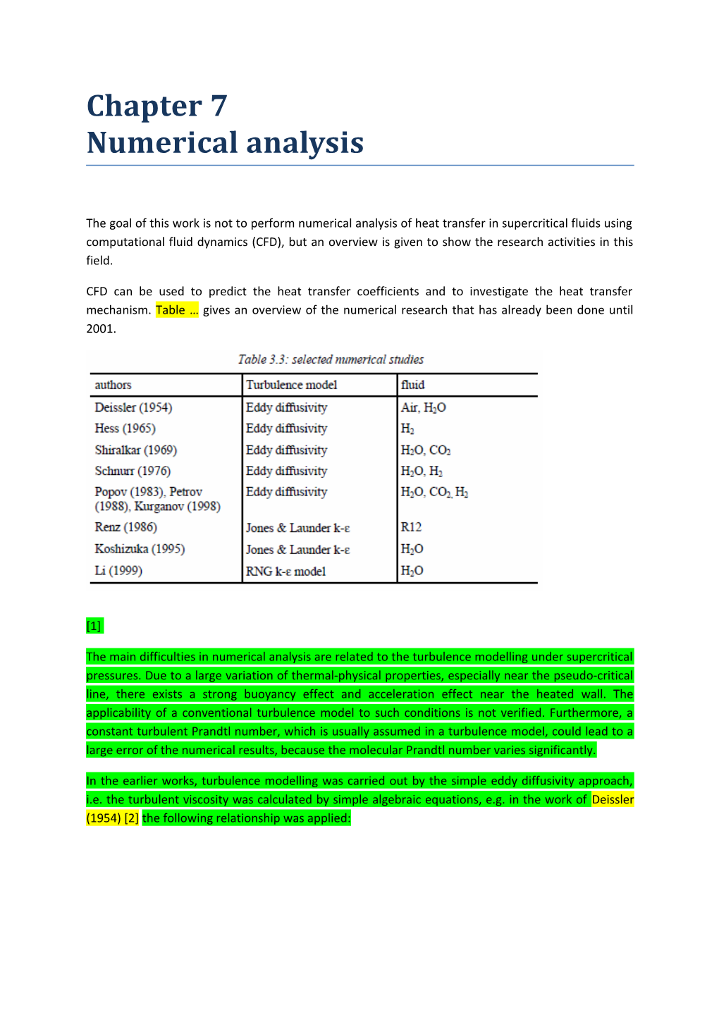 Chapter 7 Numerical Analysis