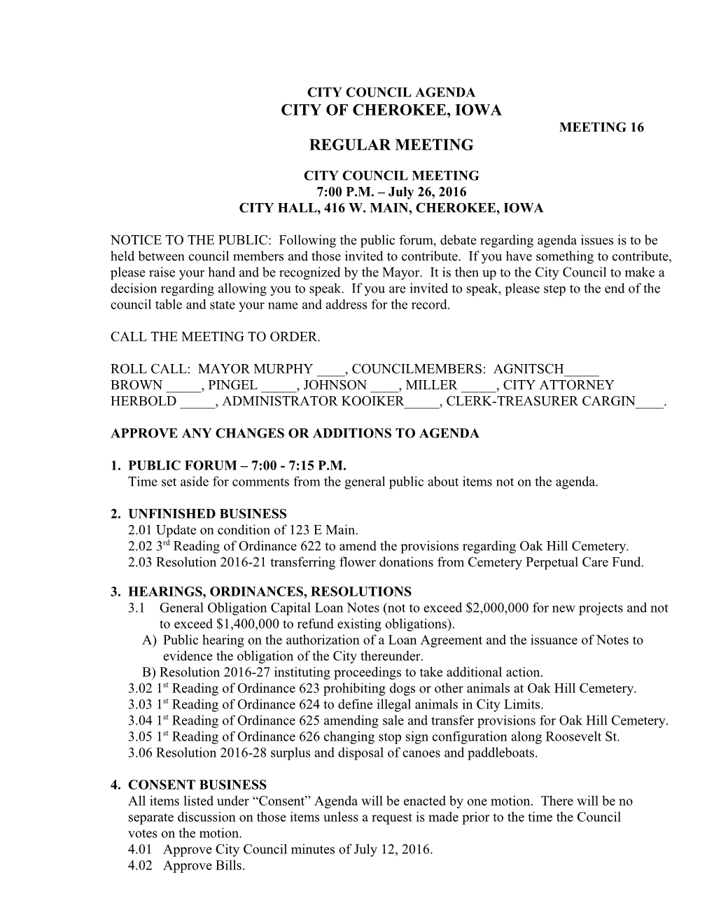 City Council Agenda s4