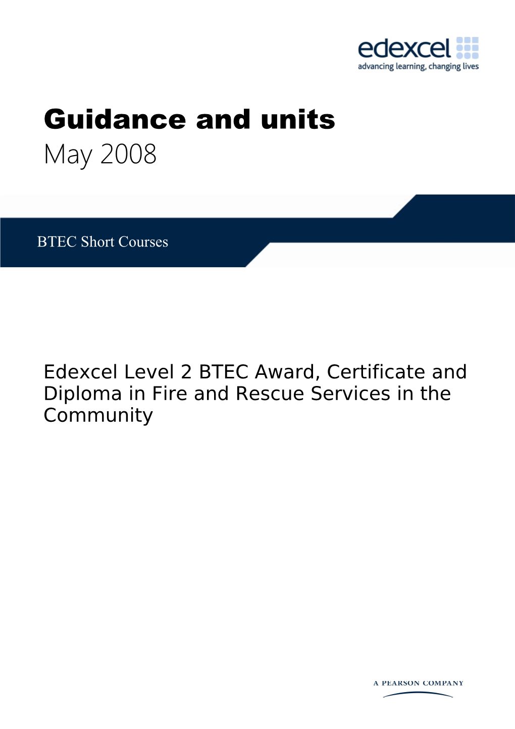BTEC Short Courses L1-3