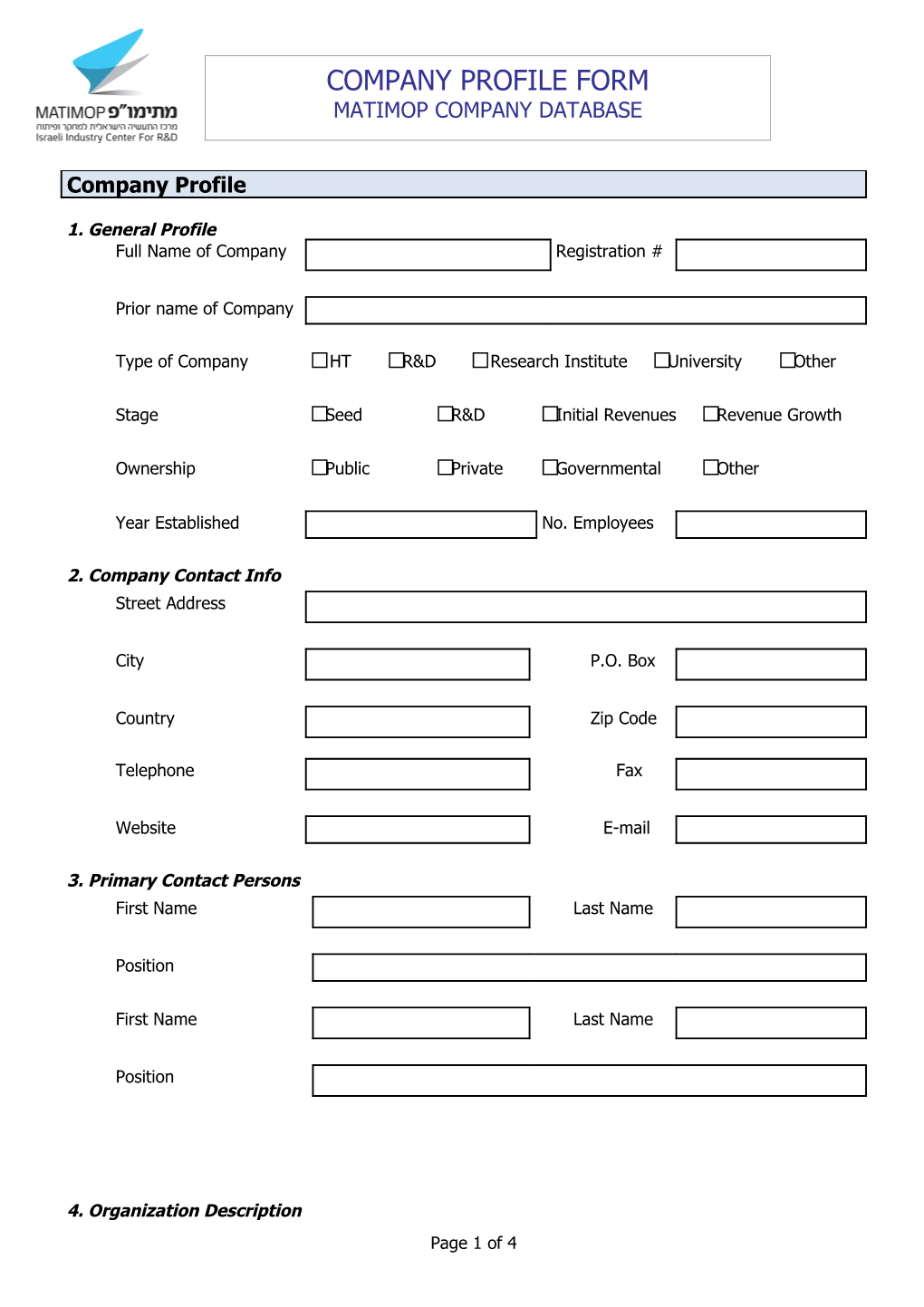 Please Fill out Completely and Send To