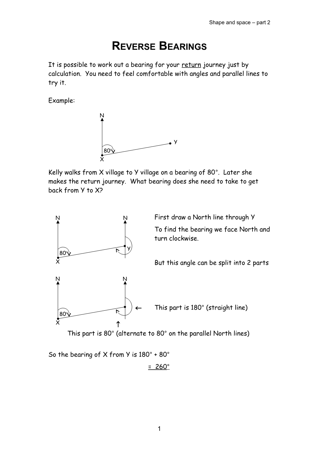 Shape and Space Part 2