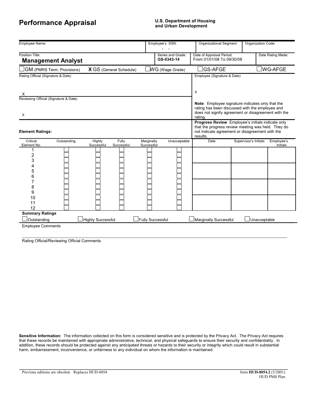 Rating Official/Reviewing Official Comments