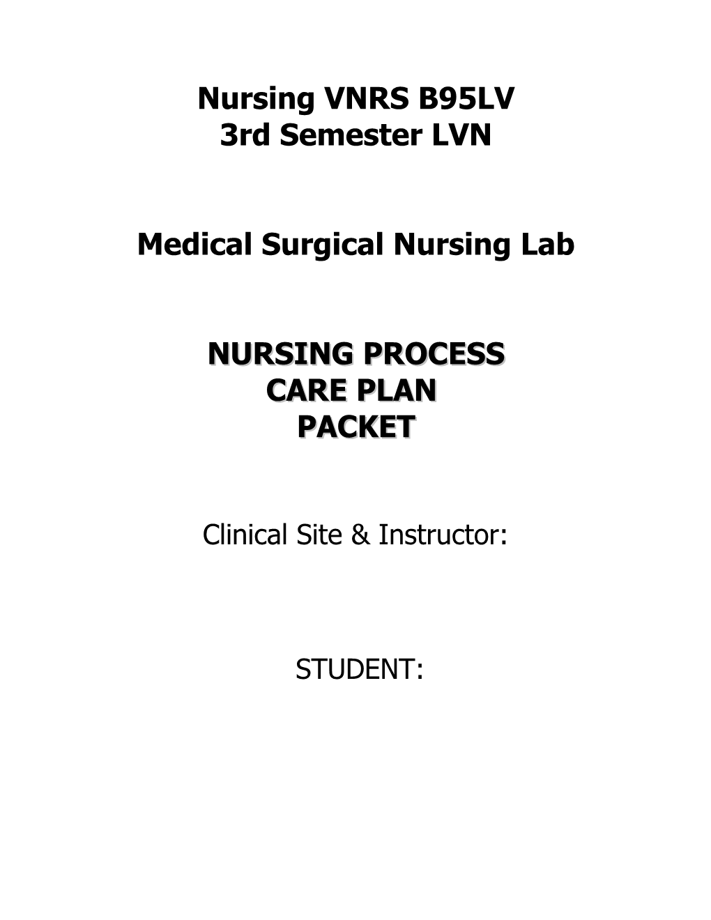 Nursing VNRS B95LV