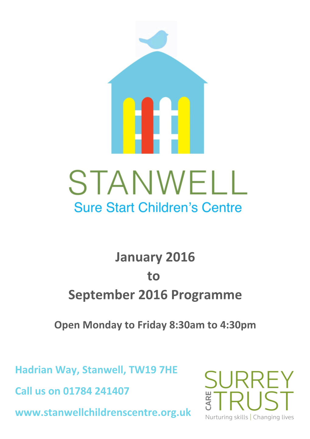 Welcome to Stanwell Children S Centre