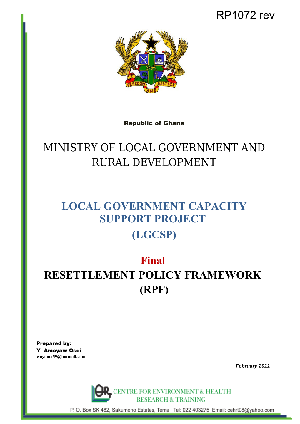 Local Government Capacity Support Project