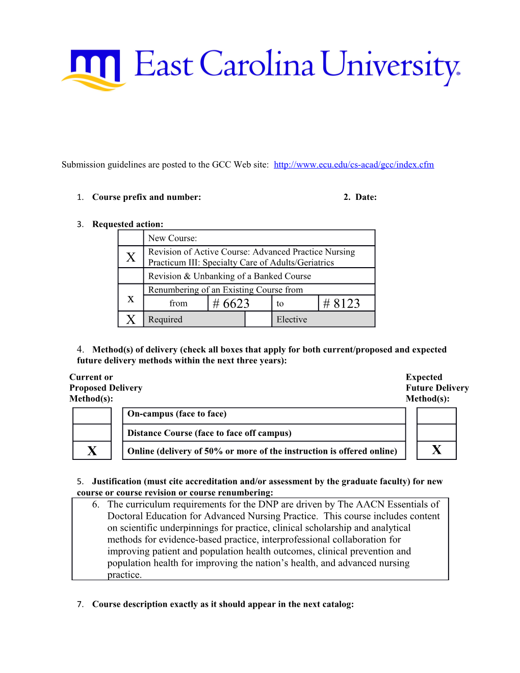 Submission Guidelines Are Posted to the GCC Web Site s1