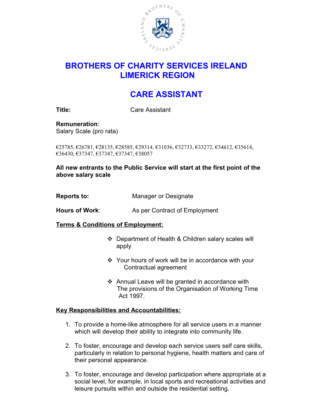 Brothers of Charity Services