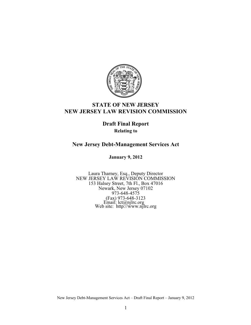 New Jersey Law Revision Commission s15