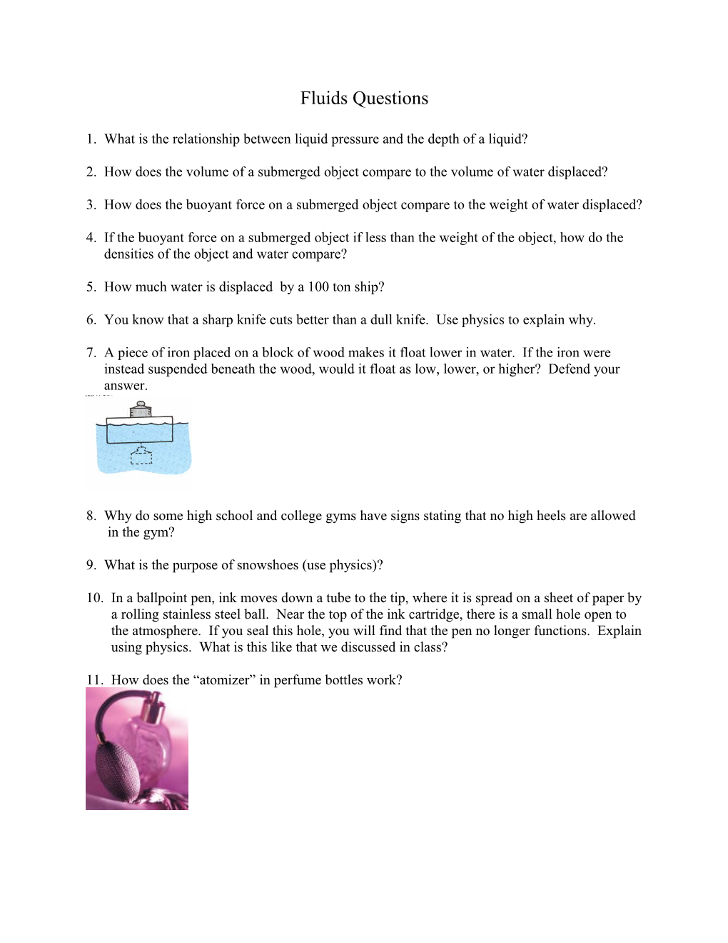 What Is the Relationship Between Liquid Pressure and the Depth of a Liquid