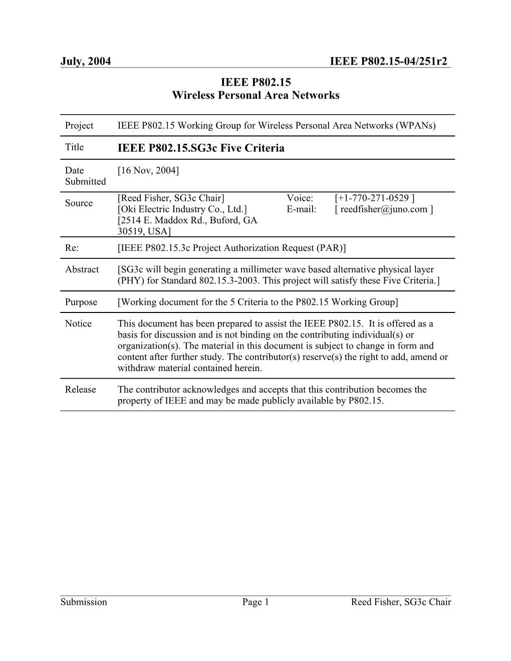 Wireless Personal Area Networks s47