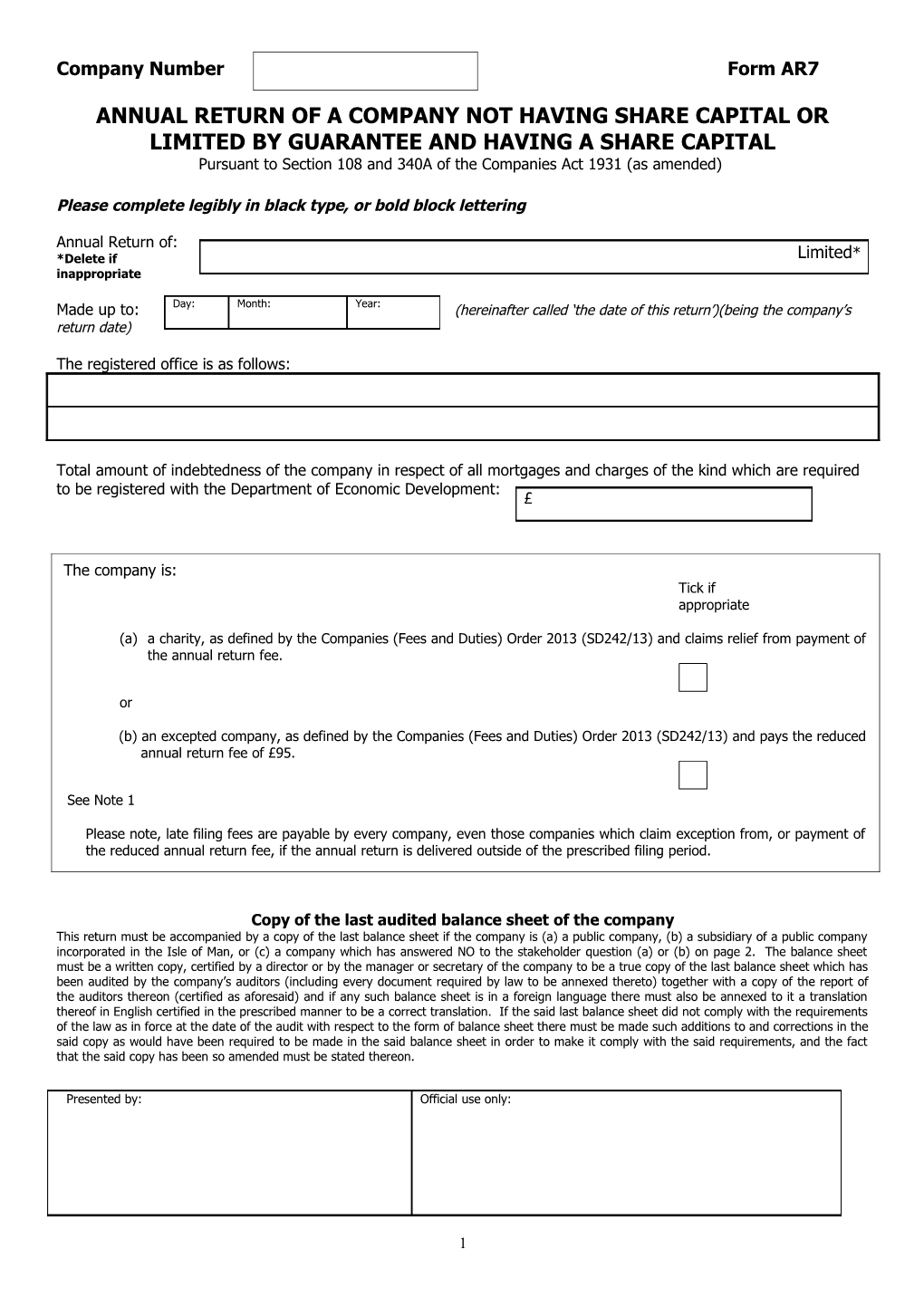 Statutory Document No 113/01