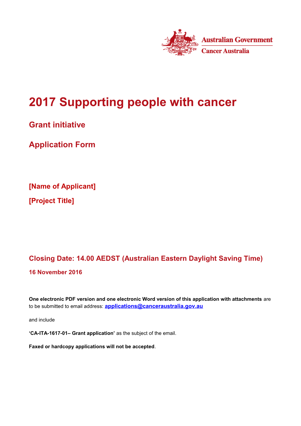 2017Supporting People with Cancer