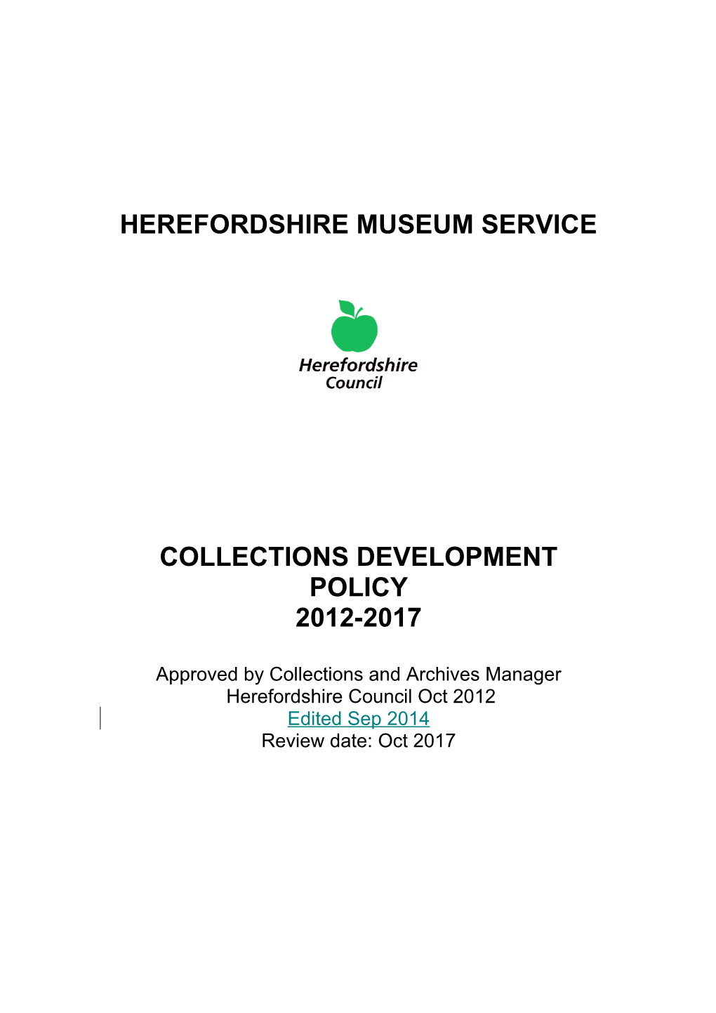 Herefordshire Heritage Services