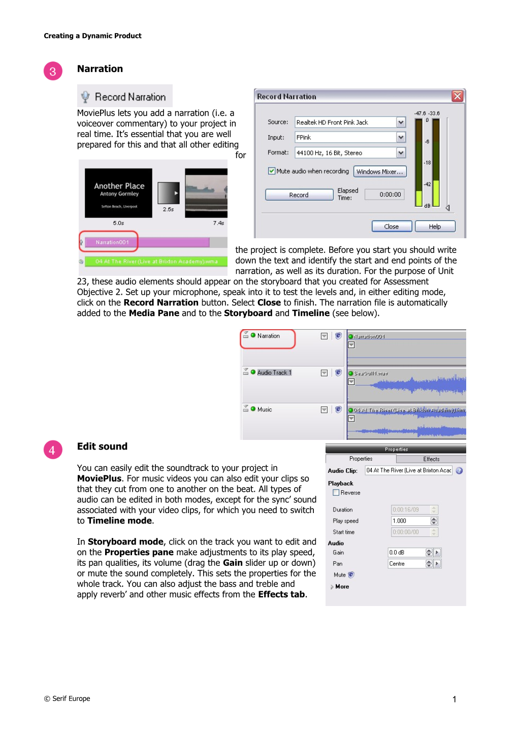 Creating a Dynamic Product