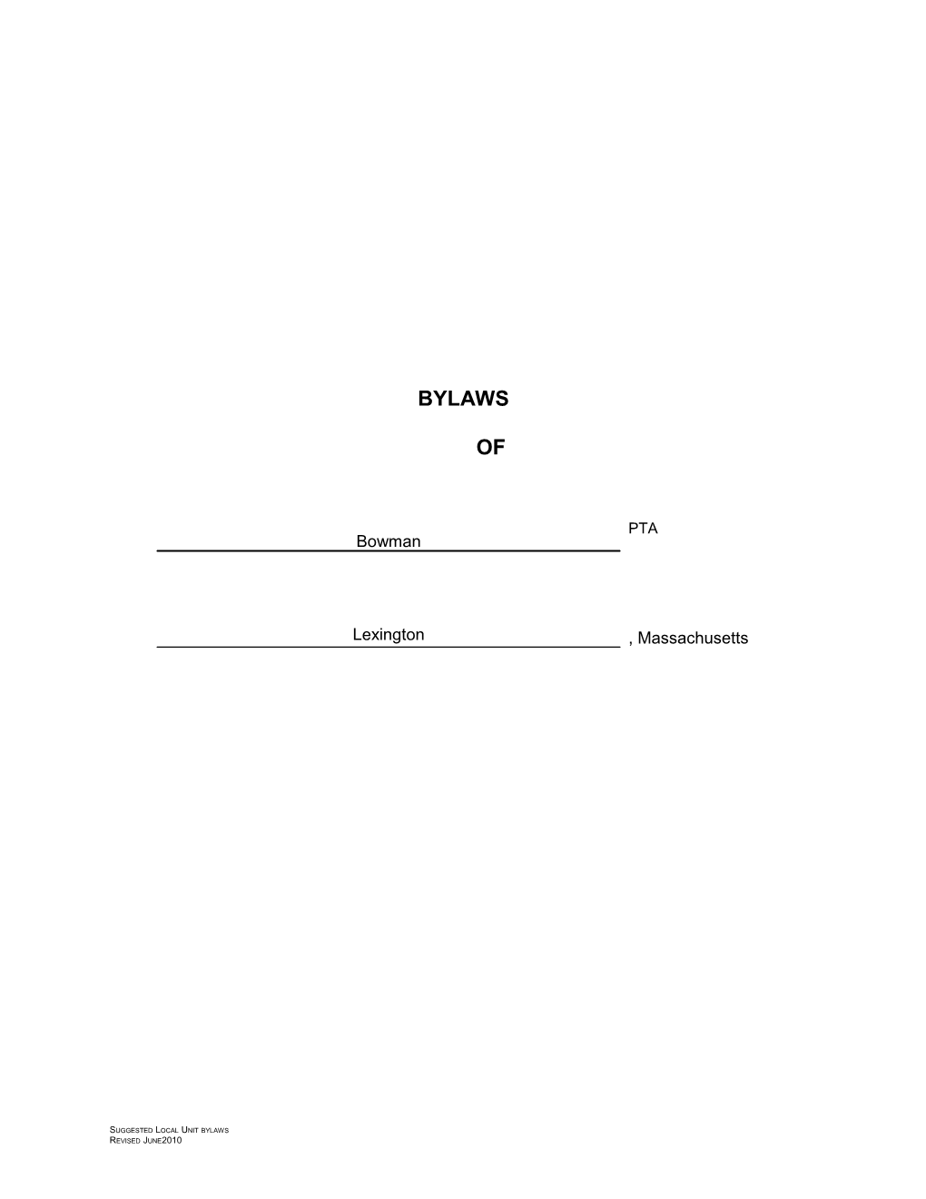 Article Iii: Basic Policies 3