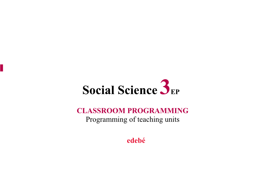 Social Science 3EP