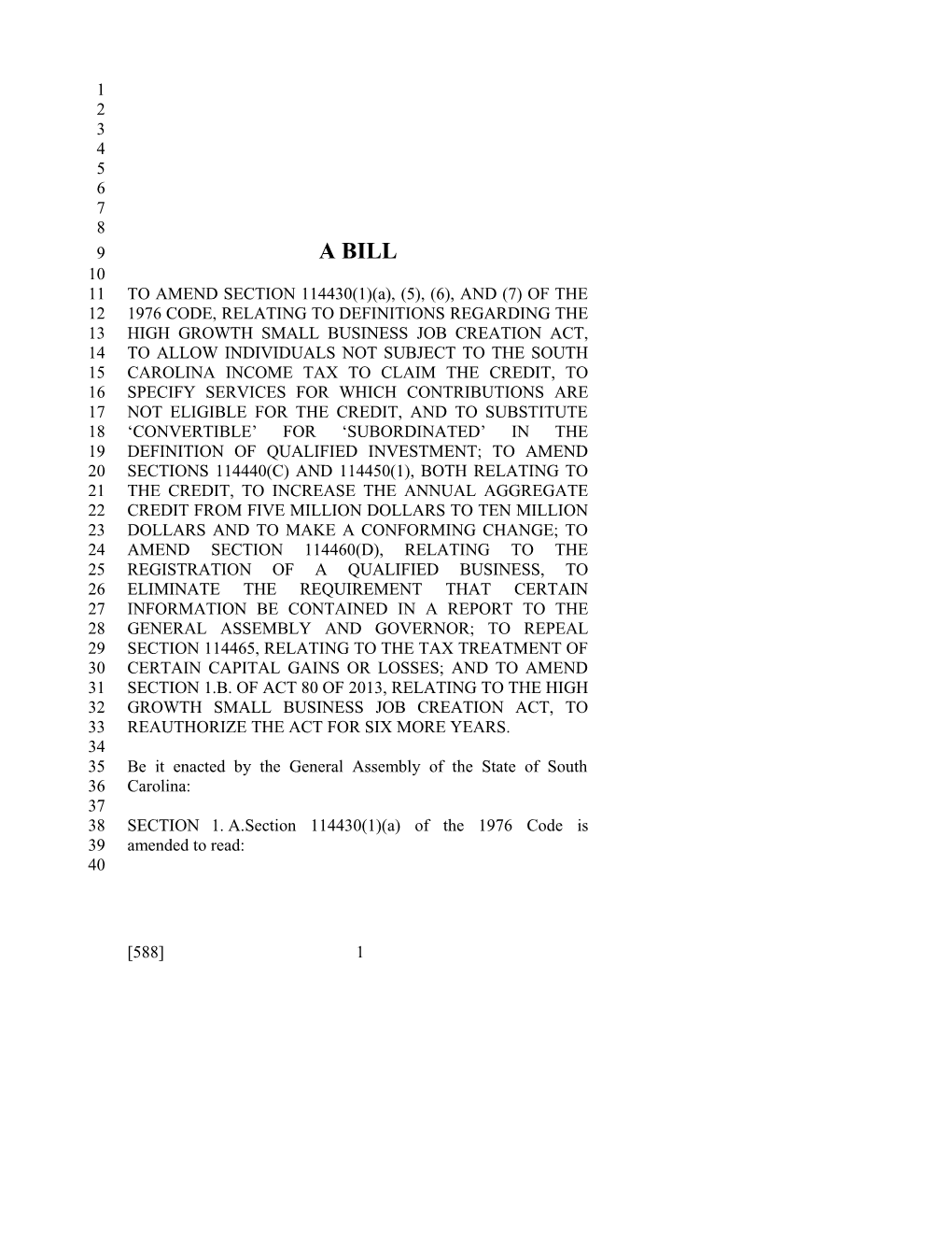 2017-2018 Bill 588 Text of Previous Version (Mar. 29, 2017) - South Carolina Legislature Online