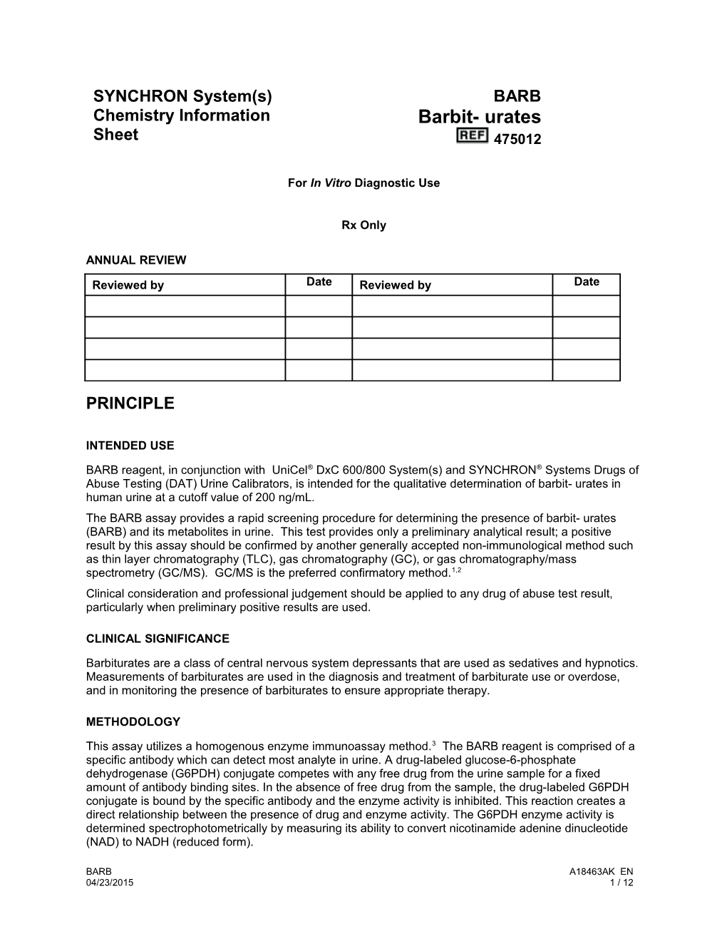 For in Vitro Diagnostic Use s1