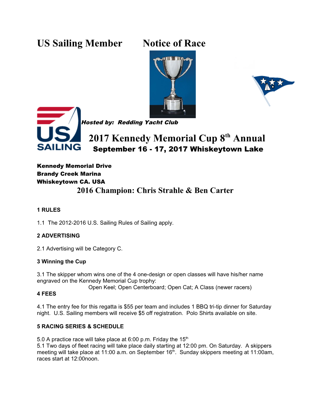 US Sailing Member Notice of Race s1