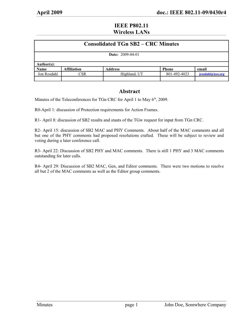 IEEE P802.11 Wireless Lans s63