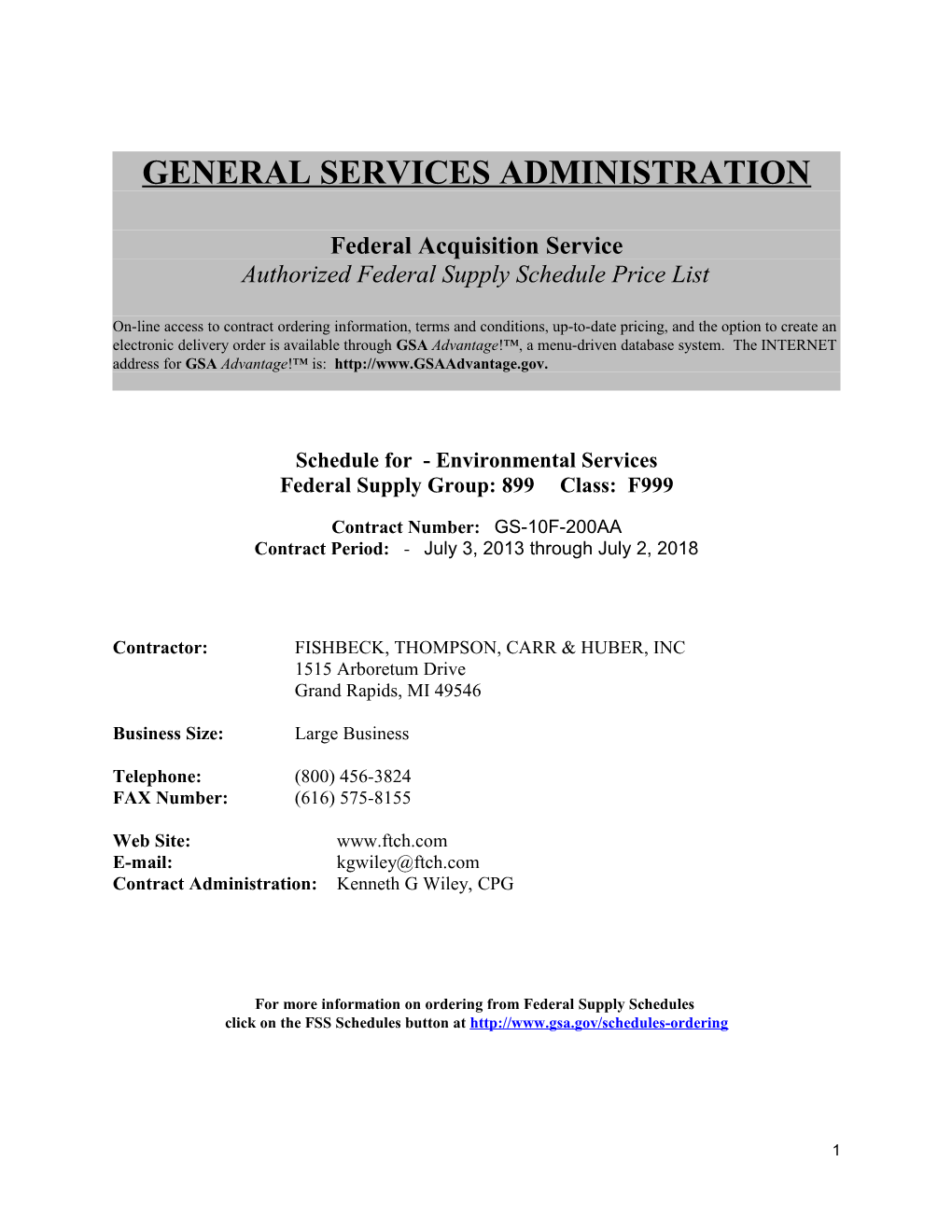 General Services Administration s7