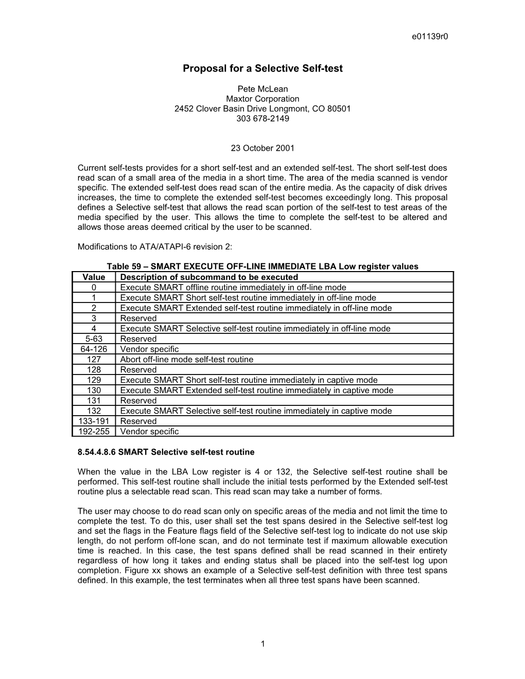 Proposal to Provide Command Integrity Checking