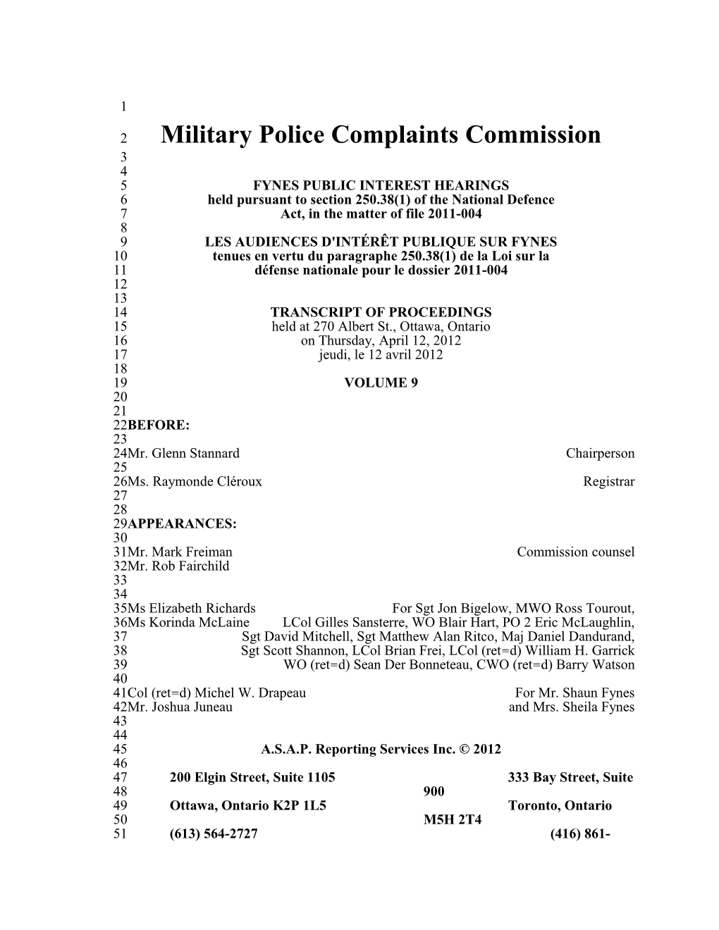 Military Police Complaints Commission s3