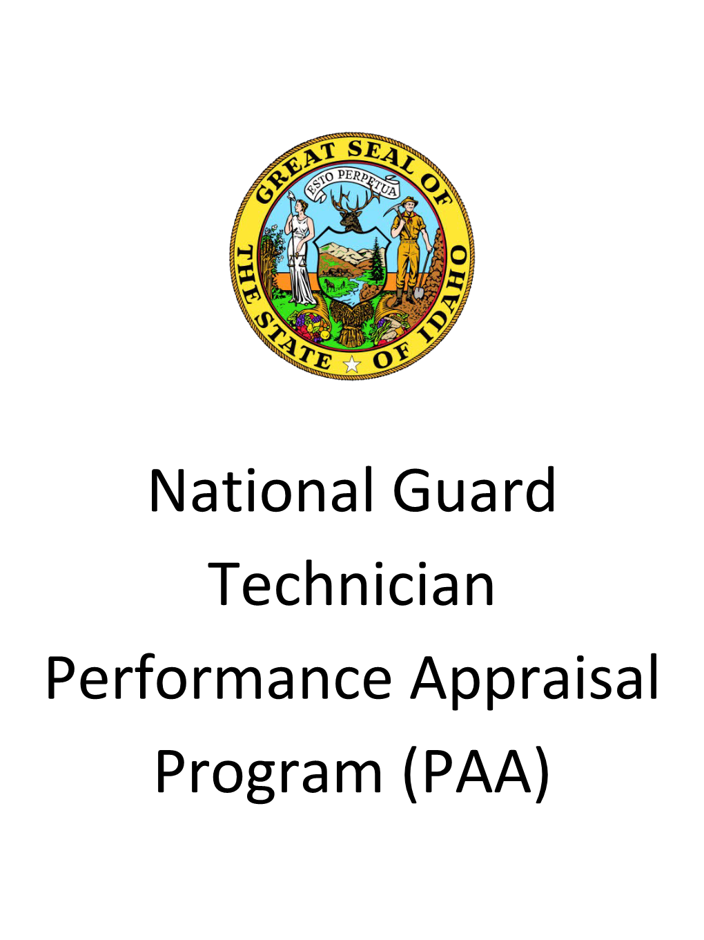 National Guard Technician Performance Appraisal Program (PAA)