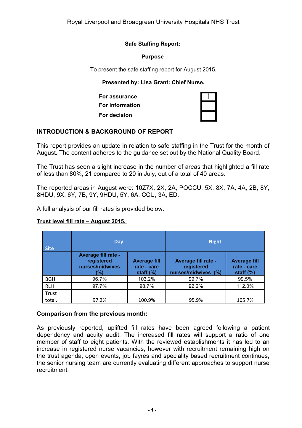 Royal Liverpool and Broadgreen University Hospitals NHS Trust