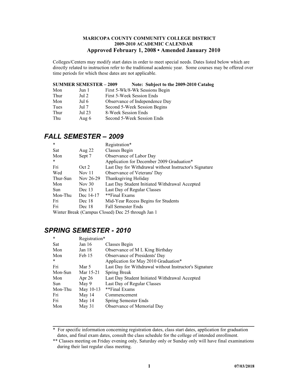 Maricopa County Community College District s4