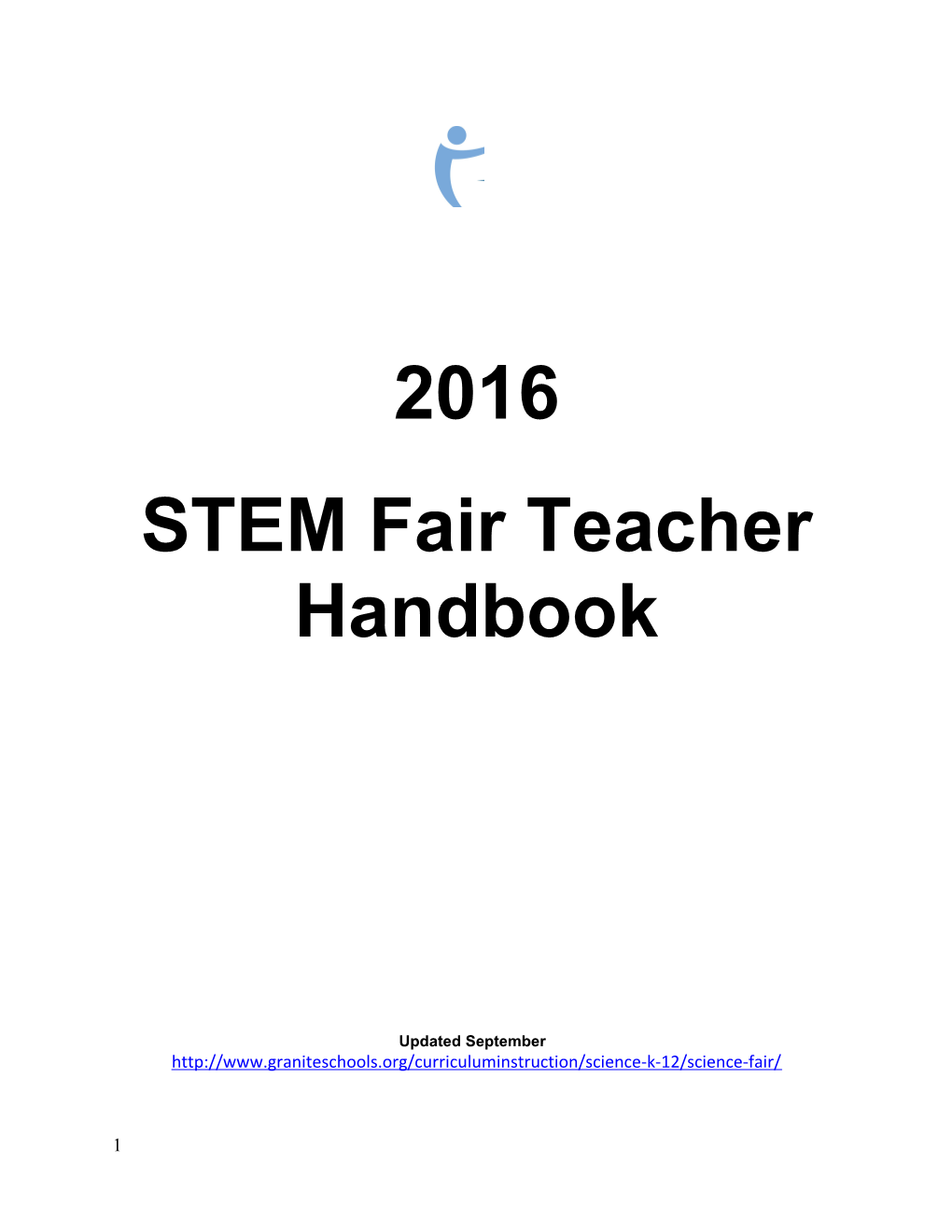 STEM Fair Teacher Handbook