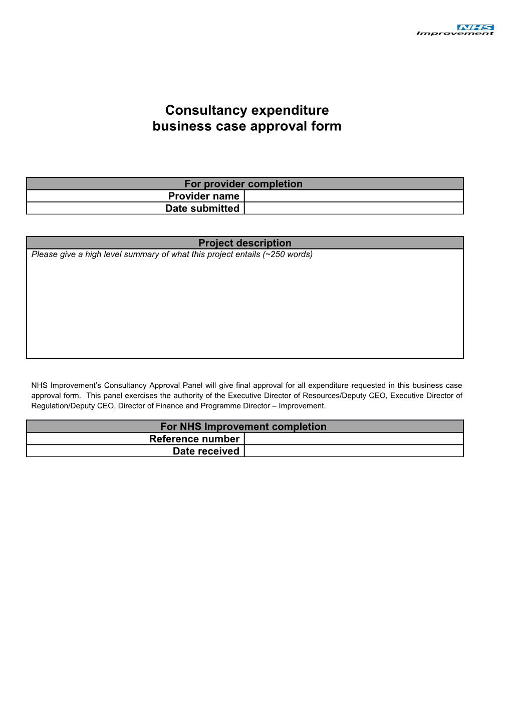 Resourcing and Professional Services Business Case Template