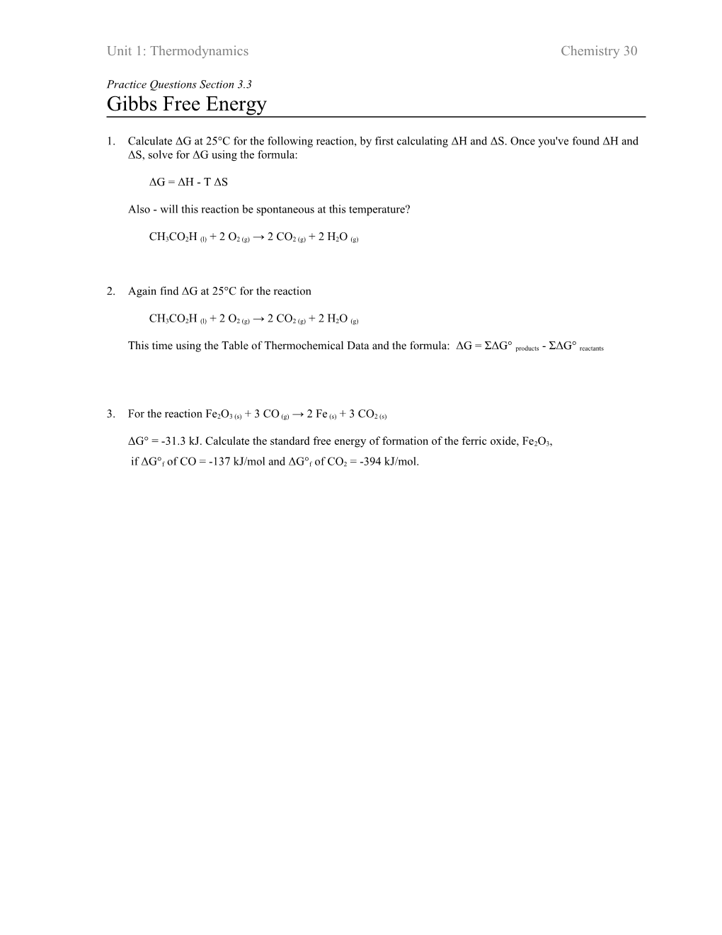 Practice Questions Section 2