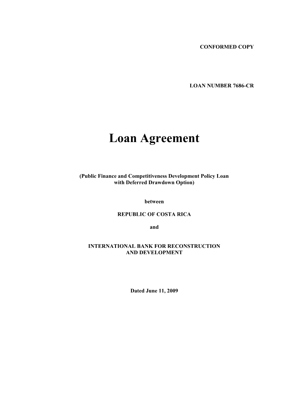 (Public Finance and Competitiveness Development Policy Loan