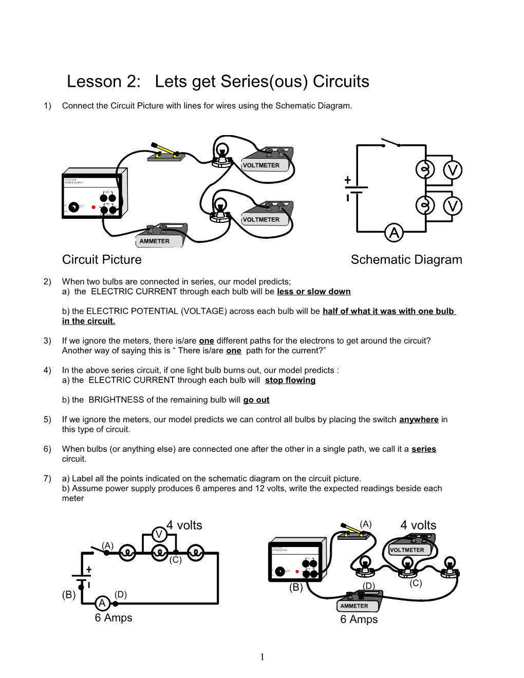 Lesson 2:Lets Get Series(Ous) Circuits